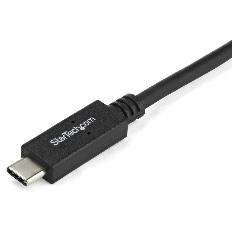 StarTech.com 3.3 ft / 1 m USB-C to DVI Cable - USB Type-C Video Adapter Cable - 1920 x 1200 - Black CDP2DVIMM1MB