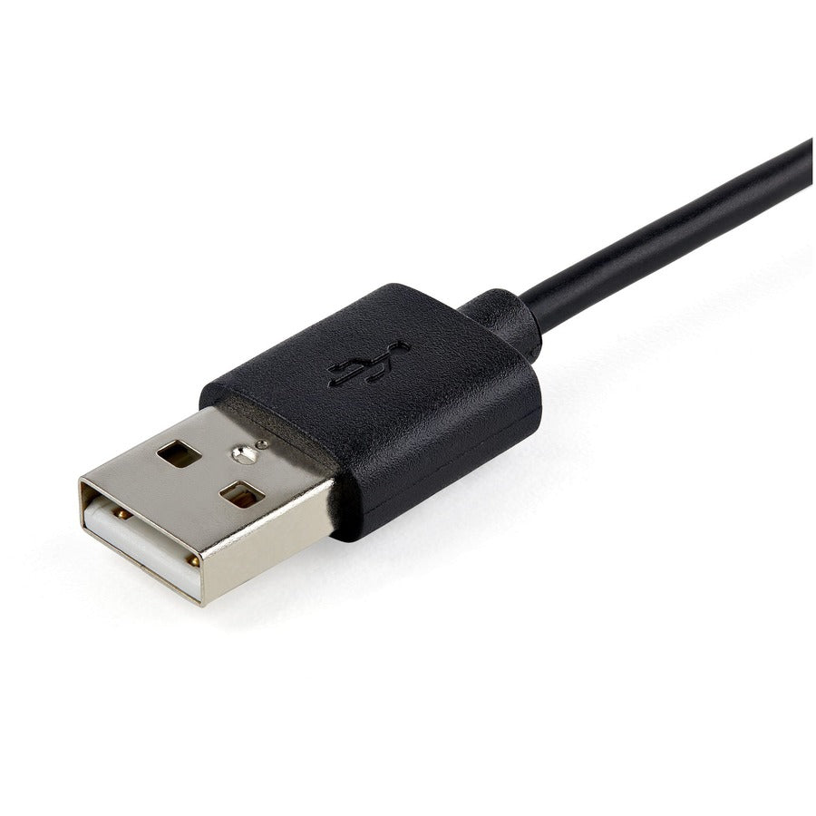 StarTech.com 1m 3ft USB to USB C Cable - Right Angle USB Cable - M/M - USB 2.0 Cable - USB Type C - USB A to USB C Cable USB2AC1MR