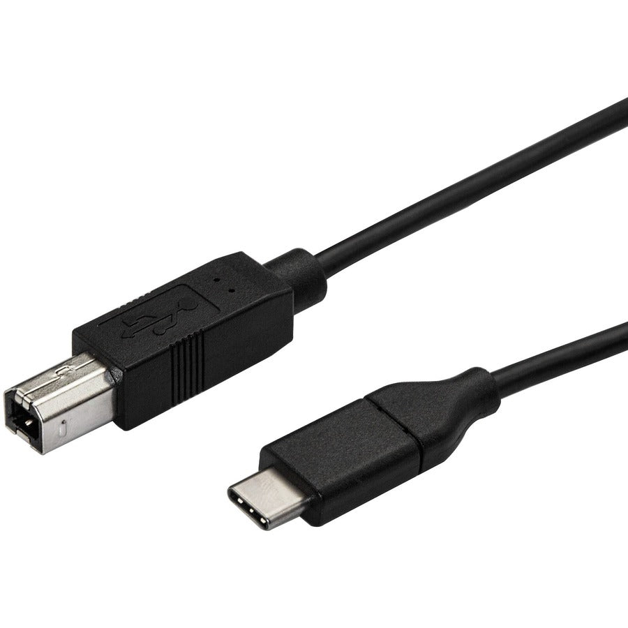 StarTech.com 3m 10 ft USB C to USB B Printer Cable - M/M - USB 2.0 - USB C to USB B Cable - USB C Printer Cable - USB Type C to Type B Cable USB2CB3M