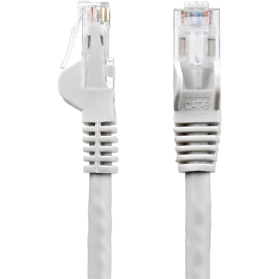 StarTech.com 1ft CAT6 Ethernet Cable - Gray Snagless Gigabit - 100W PoE UTP 650MHz Category 6 Patch Cord UL Certified Wiring/TIA N6PATCH1GR