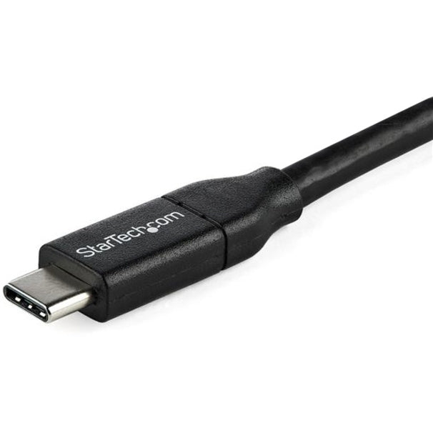 StarTech.com USB-C to USB-C Cable w/ 5A PD - M/M - 1 m (3 ft.) - USB 2.0 - USB-IF Certified USB2C5C1M