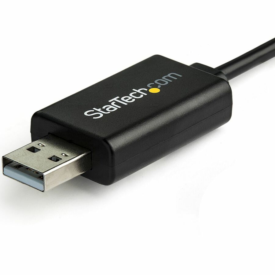 StarTech.com 6 ft. / 1.8 m Cisco USB Console Cable - USB to RJ45 Rollover Cable - Transfer rates up to 460Kbps - M/M - Windows&reg;, Mac and Linux&reg; Compatible ICUSBROLLOVR