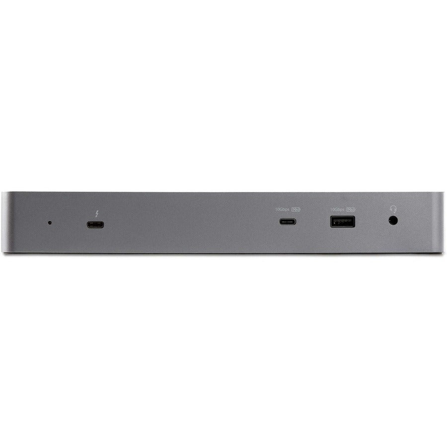 StarTech.com Thunderbolt 3 Dock w/USB-C Host Compatibility - Dual 4K 60Hz DP 1.4 or HDMI TB3/USB-C Docking Station - 1x 8K - 96W PD/5xUSB TB3CDK2DH