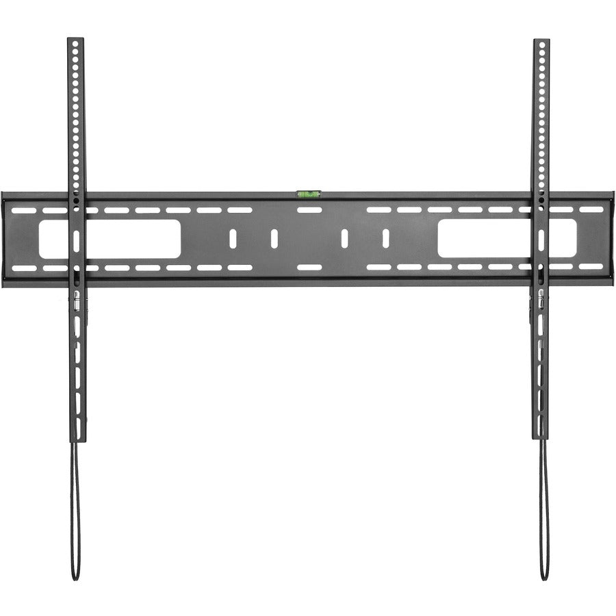 StarTech.com Flat Screen TV Wall Mount - Fixed - For 60" to 100" VESA Mount TVs - Steel - Heavy Duty TV Wall Mount - Low-Profile Design - Fits Curved TVs FPWFXB1