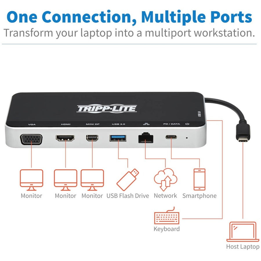 Tripp Lite U442-DOCK16-B Docking Station U442-DOCK16-B