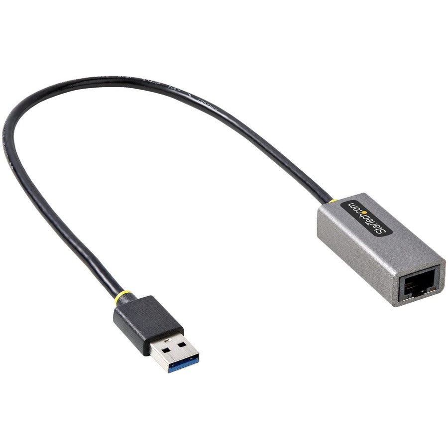 StarTech.com Adaptateur USB vers Ethernet, USB 3.0 vers 10/100/1000 Gigabit Ethernet LAN, câble attaché 11,8 pouces/30 cm, adaptateur USB vers RJ45 USB31000S2