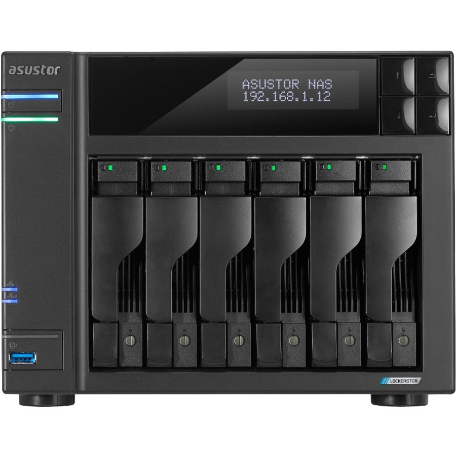 ASUSTOR Lockerstor 6 AS6706T SAN/NAS Storage System AS6706T