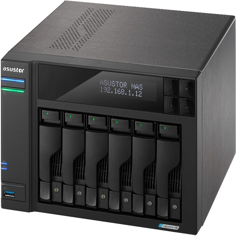 ASUSTOR Lockerstor 6 AS6706T SAN/NAS Storage System AS6706T