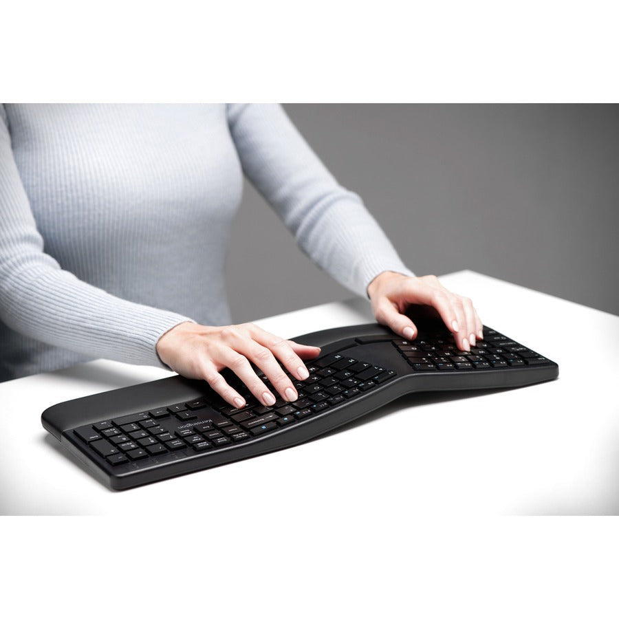 Kensington Pro Fit Ergo Wireless Keyboard-Black K75401US