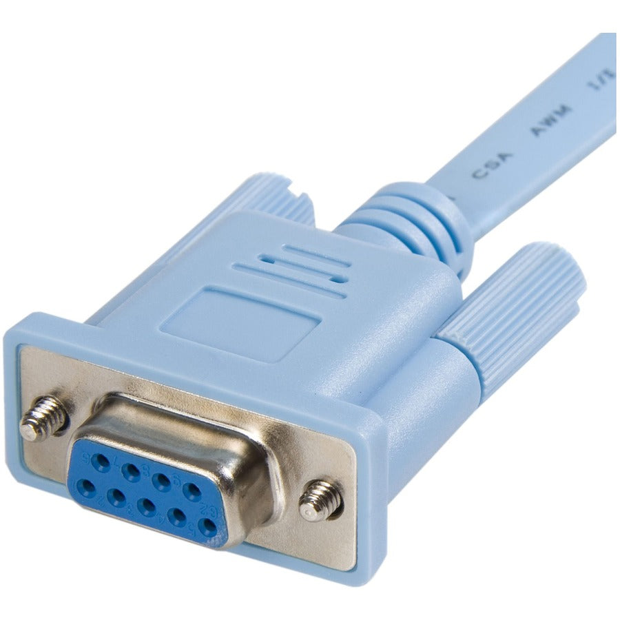 StarTech.com Cisco console router cable - RJ45 (m) - DB9 (f) - 6 ft DB9CONCABL6