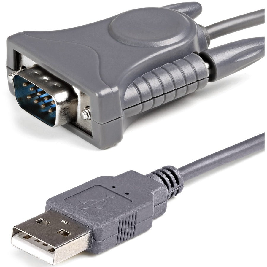 StarTech.com USB to Serial Adapter - 3 ft / 1m - with DB9 to DB25 Pin Adapter - Prolific PL-2303 - USB to RS232 Adapter Cable ICUSB232DB25