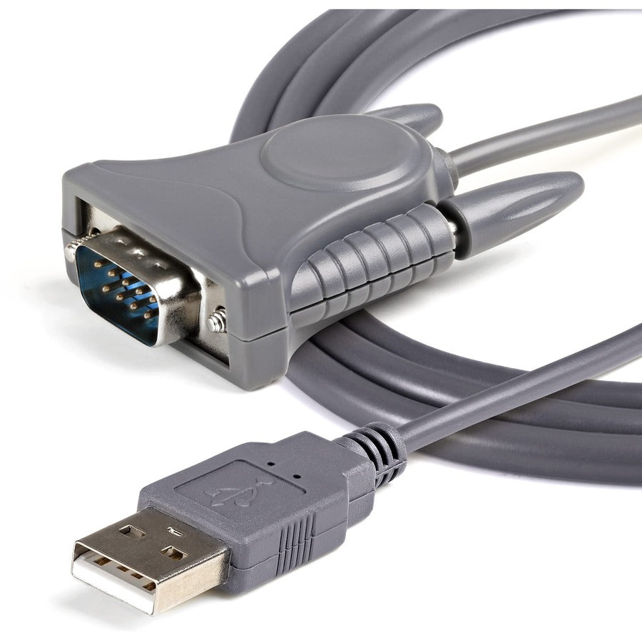 StarTech.com USB to Serial Adapter - 3 ft / 1m - with DB9 to DB25 Pin Adapter - Prolific PL-2303 - USB to RS232 Adapter Cable ICUSB232DB25