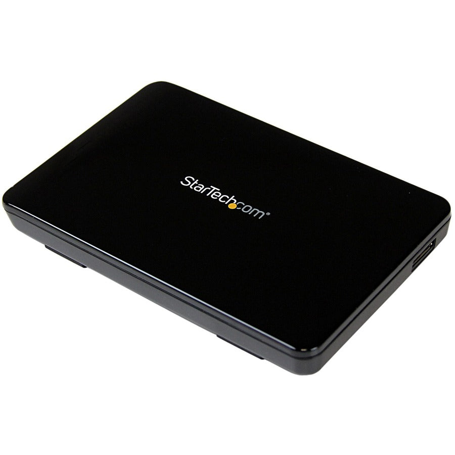 StarTech.com 2.5in USB 3.0 External SATA III SSD Hard Drive Enclosure with UASP - Portable External HDD S2510BPU33