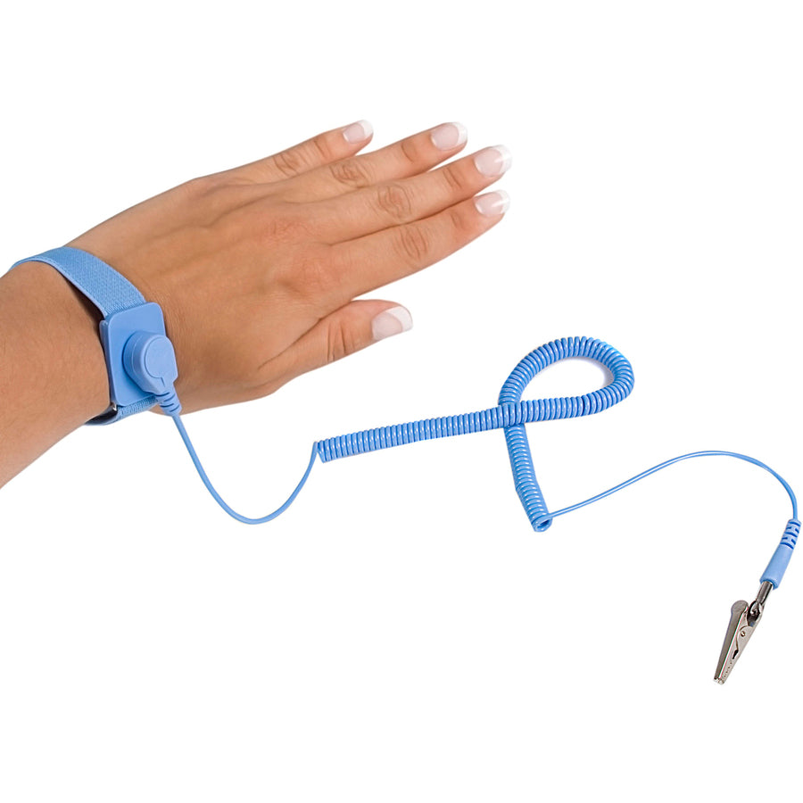 StarTech.com ESD Anti Static Wrist Strap Band with Grounding Wire - AntiStatic Wrist Strap - Anti-static wrist band SWS100