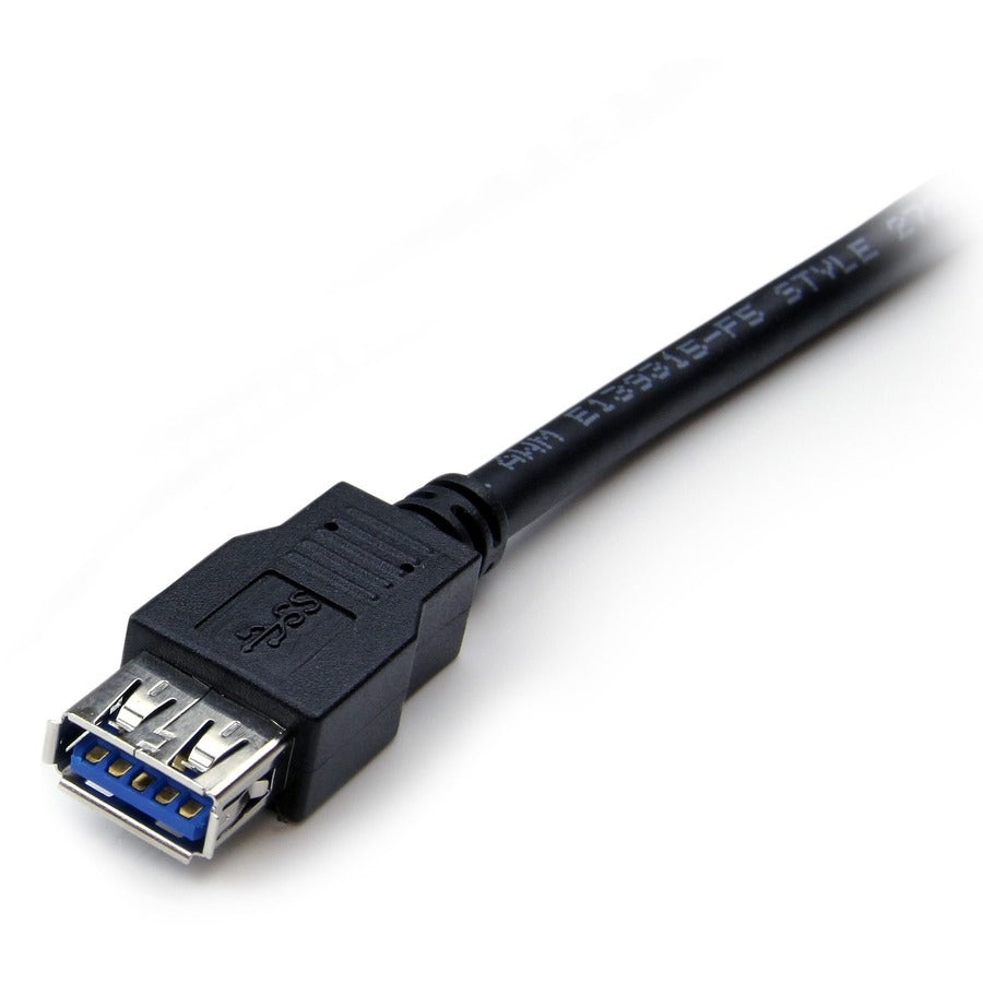 StarTech.com 6 ft Black SuperSpeed USB 3.0 Extension Cable A to A - M/F USB3SEXT6BK