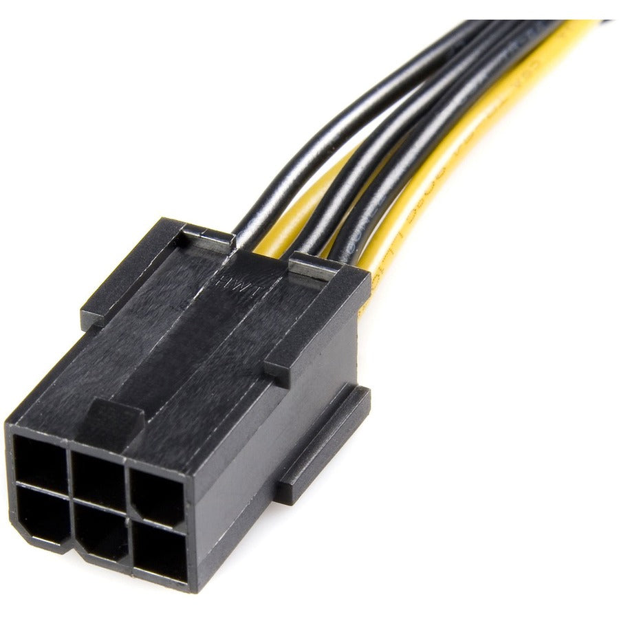 Câble adaptateur d'alimentation StarTech.com - PCI Express - 6 broches - 8 broches - PCIe PCIEX68ADAP