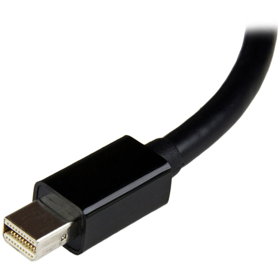 StarTech.com Adaptateur Mini DisplayPort vers DVI, Convertisseur Mini DP vers DVI-D Single Link, Vidéo 1080p, Passif, mDP 1.2 vers moniteur/écran DVI MDP2DVI3