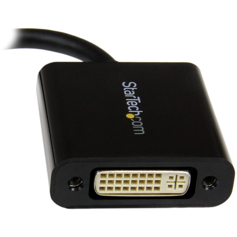 StarTech.com Adaptateur Mini DisplayPort vers DVI, Convertisseur Mini DP vers DVI-D Single Link, Vidéo 1080p, Passif, mDP 1.2 vers moniteur/écran DVI MDP2DVI3