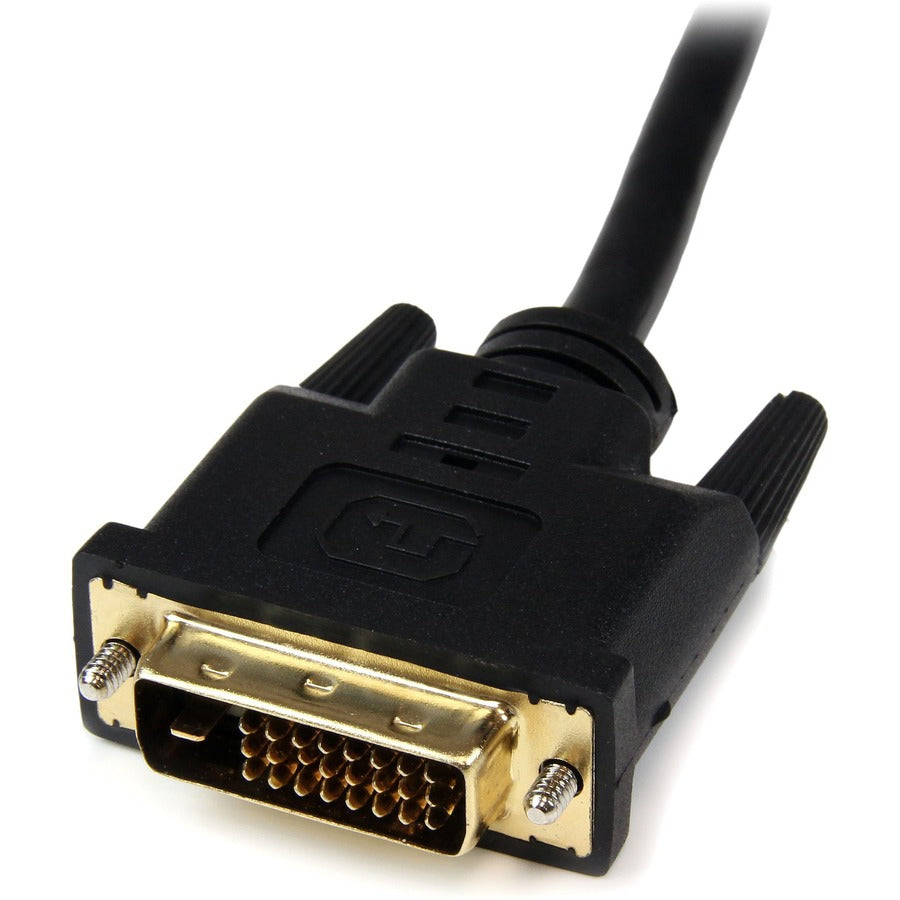 StarTech.com 8in HDMI&reg; to DVI-D Video Cable Adapter - HDMI Female to DVI Male HDDVIFM8IN