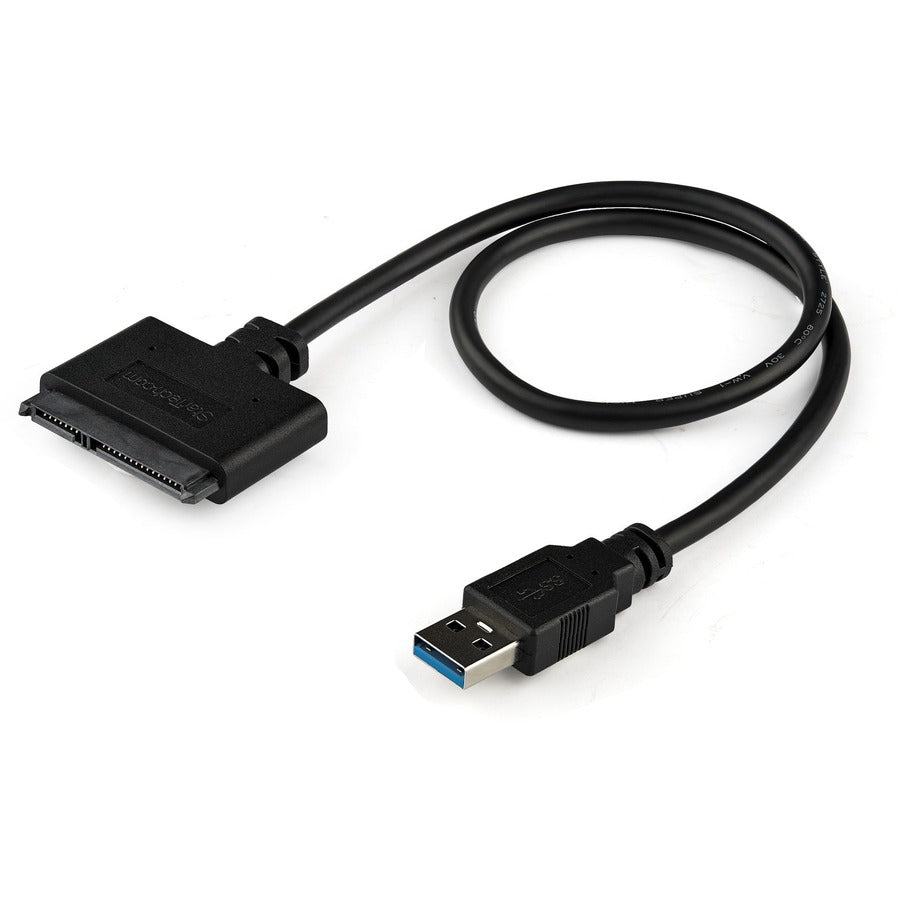 StarTech.com StarTech.com SATA to USB Cable USB 3.0 UASP - 2.5 SATA SSD / HDD - Hard Drive USB Adapter Cable - Hard Drive Transfer Cable USB3S2SAT3CB