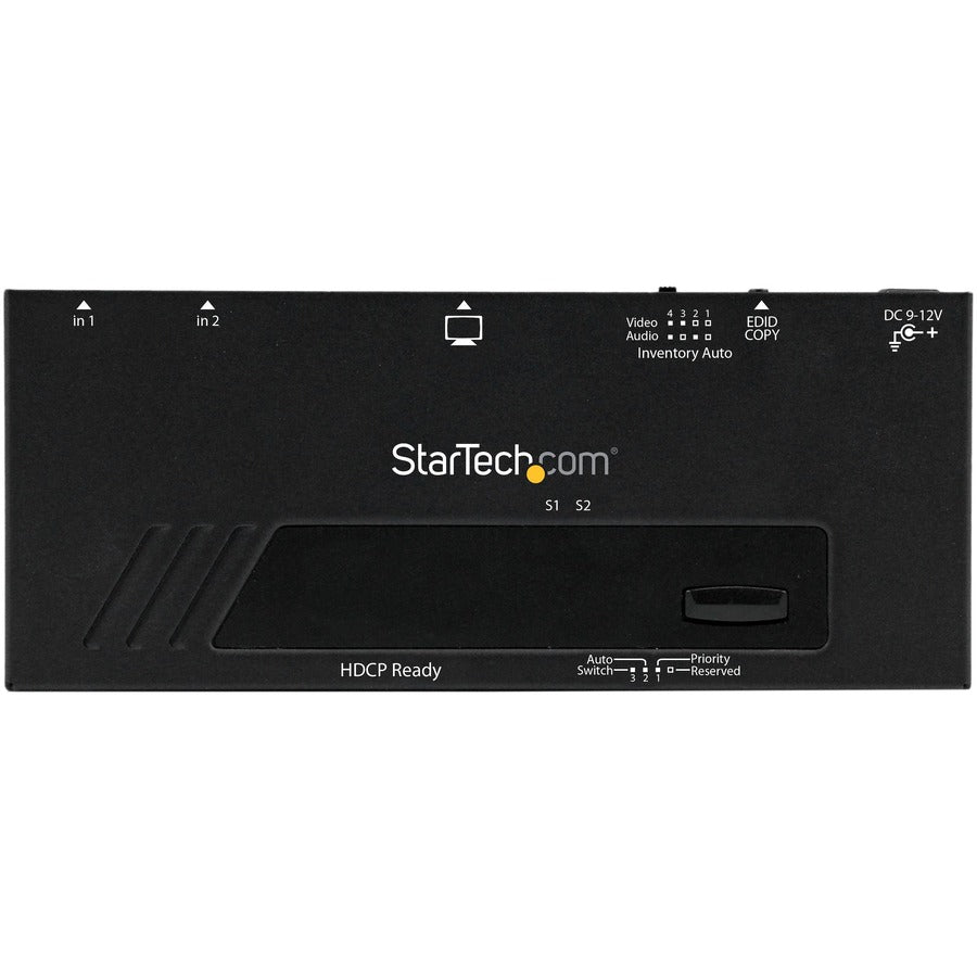 StarTech.com Commutateur HDMI 2 ports avec commutation automatique et prioritaire - 1080p VS221HDQ