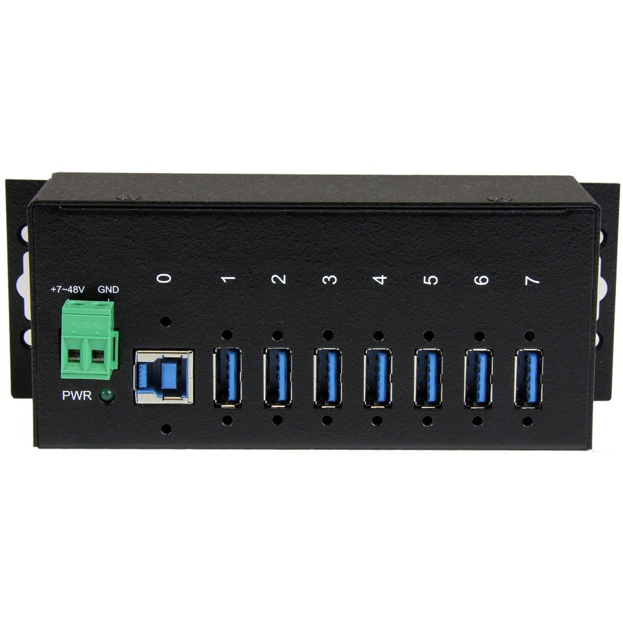 StarTech.com 7 Port Industrial USB 3.0 Hub with ESD ST7300USBME