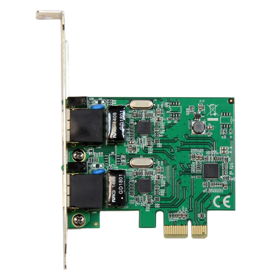 StarTech.com Carte adaptateur réseau pour serveur PCI Express Gigabit double port - PCIe NIC ST1000SPEXD4