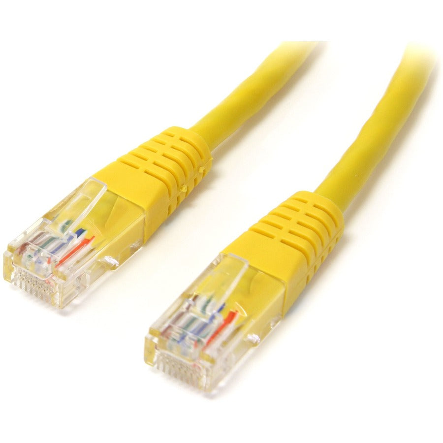 StarTech.com 10 ft Yellow Molded Cat5e UTP Patch Cable M45PATCH10YL