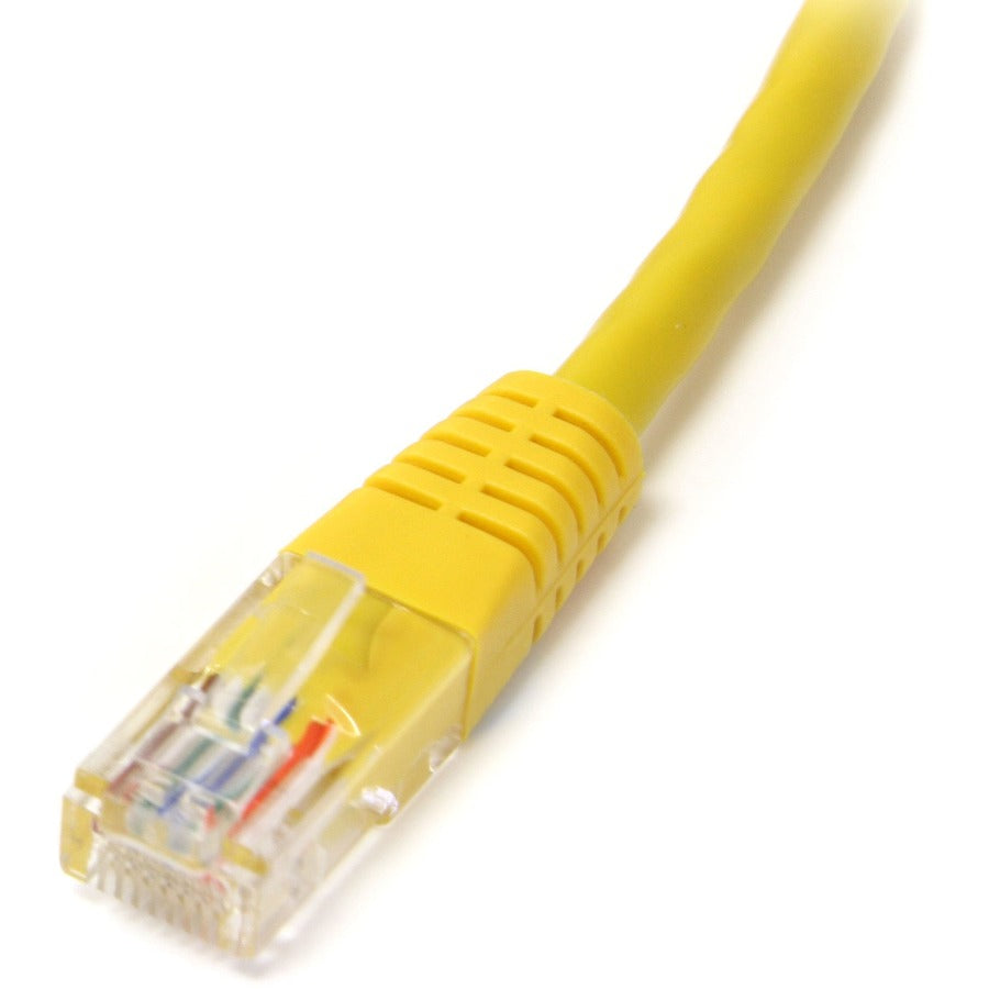 StarTech.com 10 ft Yellow Molded Cat5e UTP Patch Cable M45PATCH10YL