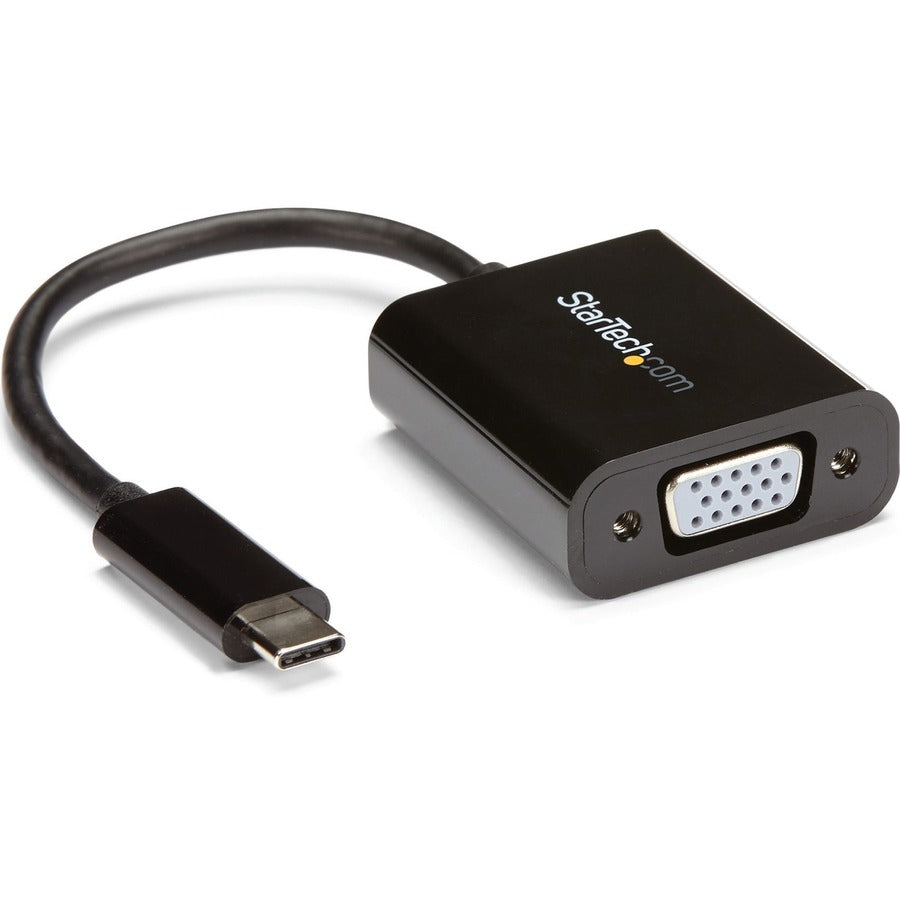 StarTech.com USB-C to VGA Adapter ? Thunderbolt 3 Compatible ? USB C Adapter ? USB Type C to VGA Dongle Converter CDP2VGA