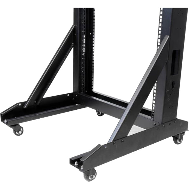 StarTech.com 2-Post Server Rack with Sturdy Steel Construction and Casters - 42U~ 2POSTRACK42