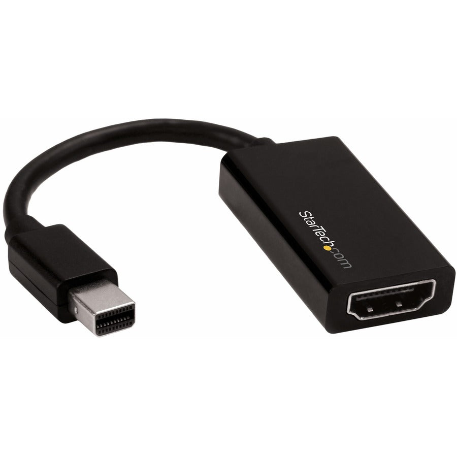 StarTech.com Adaptateur Mini DisplayPort vers HDMI - Convertisseur 4K mDP vers HDMI - UHD 4K 60 Hz MDP2HD4K60S