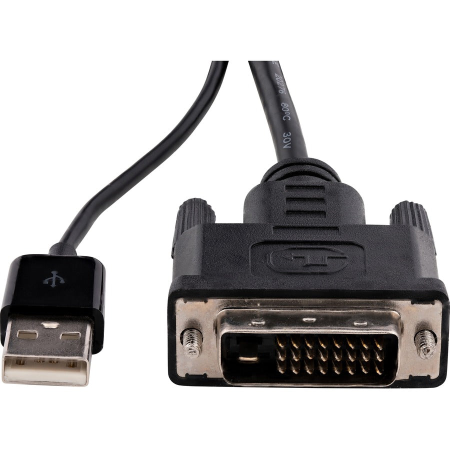 StarTech.com Adaptateur DVI vers DisplayPort avec alimentation USB - Adaptateur vidéo DVI-D vers DP - Convertisseur DVI vers DisplayPort - 1920 x 1200 DVI2DP2