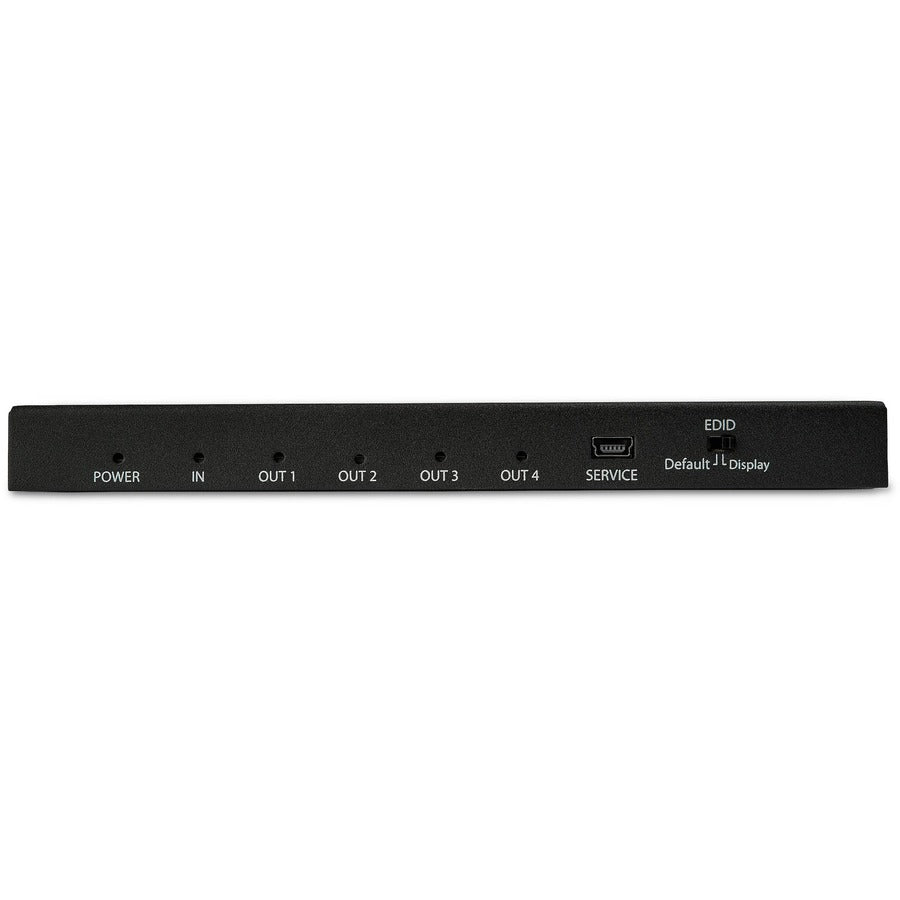 StarTech.com 4 Port HDMI Splitter - 4K 60Hz - 1x4 Way HDMI 2.0 Splitter - HDR - ST124HD202 ST124HD202