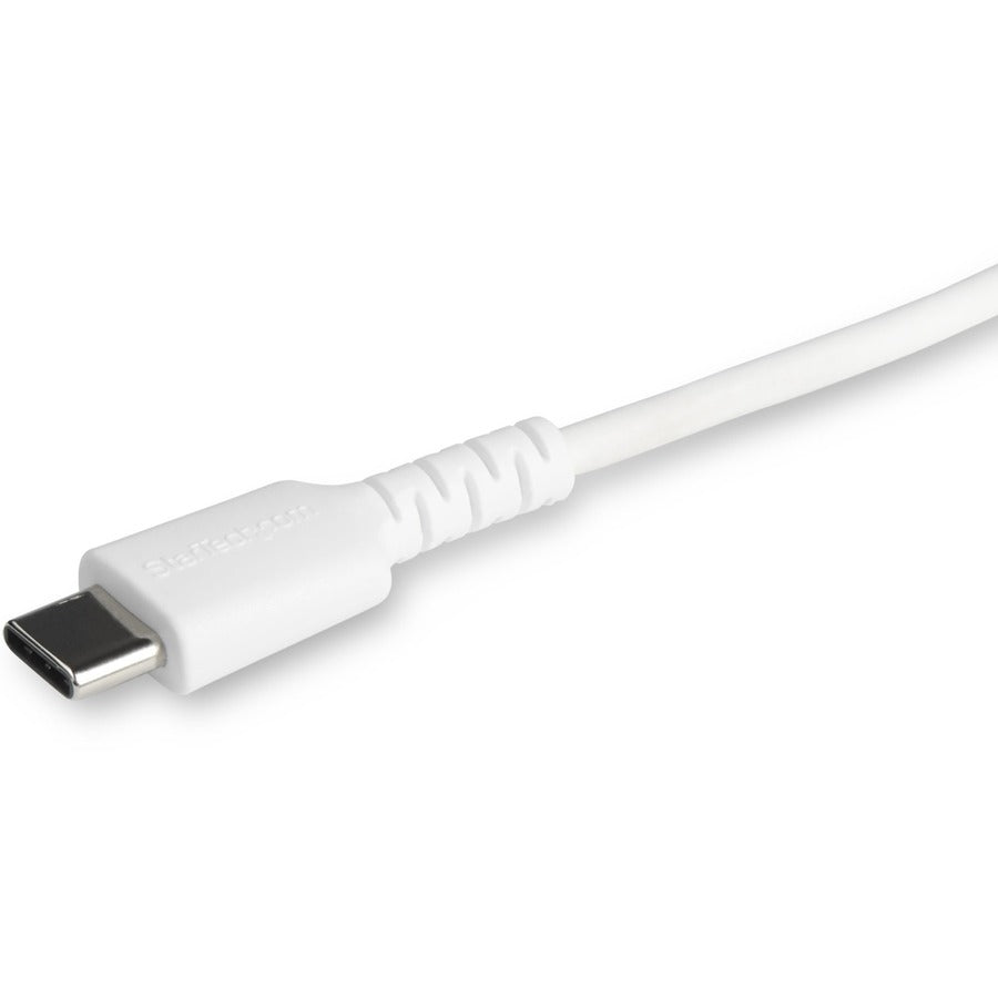 StarTech.com Câble USB-C vers Lightning blanc durable de 2 m, câble de charge/synchronisation robuste et robuste pour Apple iPhone/iPad certifié MFi RUSBCLTMM2MW