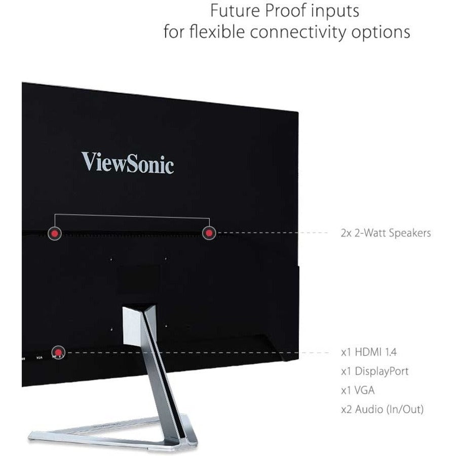 Viewsonic 32" Display, IPS Panel, 1920 x 1080 Resolution VX3276-MHD
