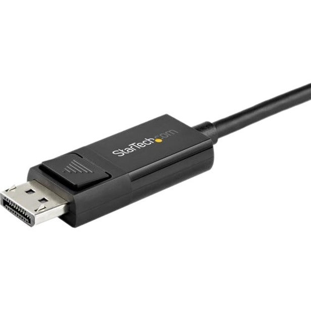 StarTech.com 6ft (2m) USB C to DisplayPort 1.4 Cable 8K 60Hz/4K - Reversible DP to USB-C or USB-C to DP Video Adapter Cable HBR3/HDR/DSC CDP2DP142MBD