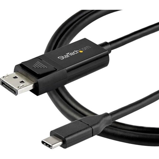 StarTech.com 6ft (2m) USB C to DisplayPort 1.4 Cable 8K 60Hz/4K - Reversible DP to USB-C or USB-C to DP Video Adapter Cable HBR3/HDR/DSC CDP2DP142MBD