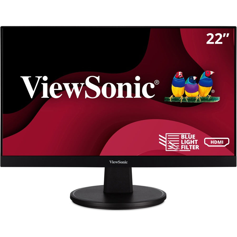 ViewSonic VA2447-MH 23.8" Full HD LED LCD Monitor - 16:9 - Black VA2447-MH