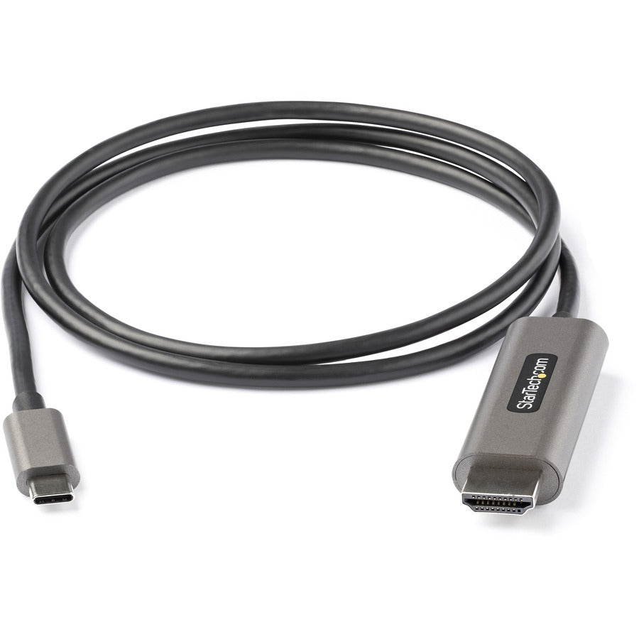 StarTech.com Câble USB C vers HDMI de 1 m 4K 60 Hz avec HDR10, câble adaptateur vidéo Ultra HD USB Type-C vers HDMI 2.0b, DP 1.4 Alt Mode HBR3 CDP2HDMM1MH