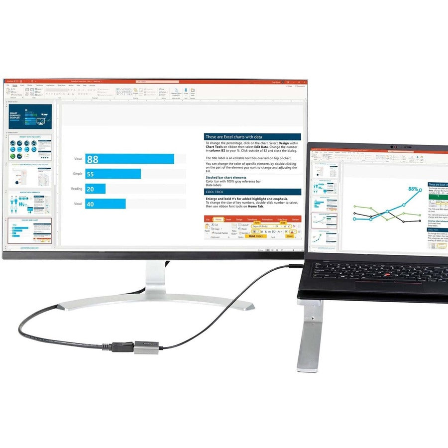 StarTech.com USB-C to DisplayPort Adapter CDP2DPEC