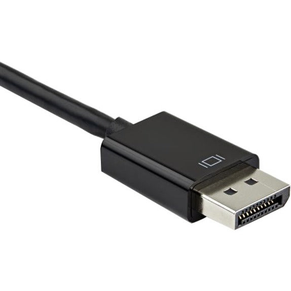 StarTech.com DisplayPort to HDMI VGA Adapter - DP 1.2 HBR2 to HDMI 2.0 4K 60Hz or VGA Monitor Converter - Digital Video Display Adapter DP2VGAHD20