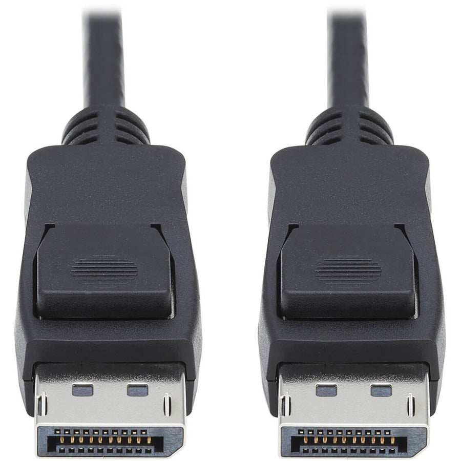 Tripp Lite DisplayPort 1.4 Cable with Latching Connectors, 8K, M/M, Black, 6 ft. P580-006-V4
