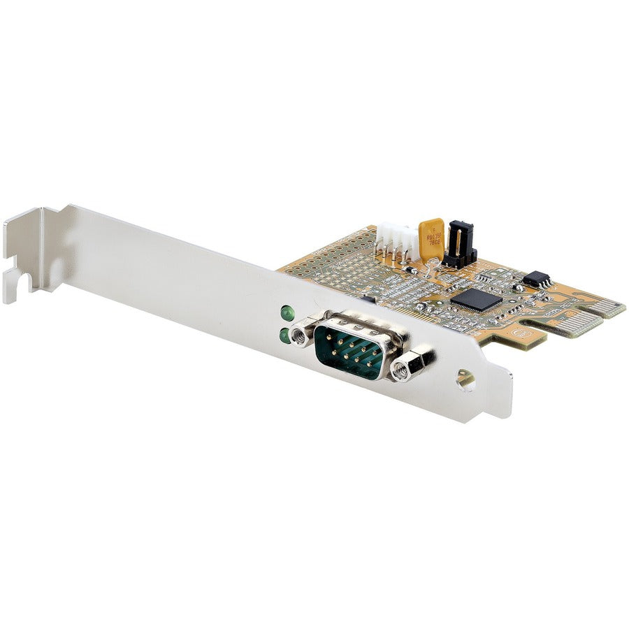 StarTech.com PCI Express Serial Card, PCIe to RS232 (DB9) Serial Interface Card, 16C1050 UART, COM Retention, Low Profile, Windows & Linux 11050-PC-SERIAL-CARD