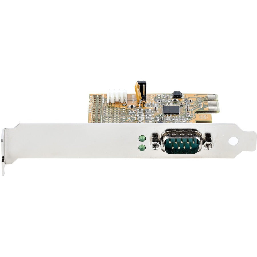 StarTech.com PCI Express Serial Card, PCIe to RS232 (DB9) Serial Interface Card, 16C1050 UART, COM Retention, Low Profile, Windows & Linux 11050-PC-SERIAL-CARD