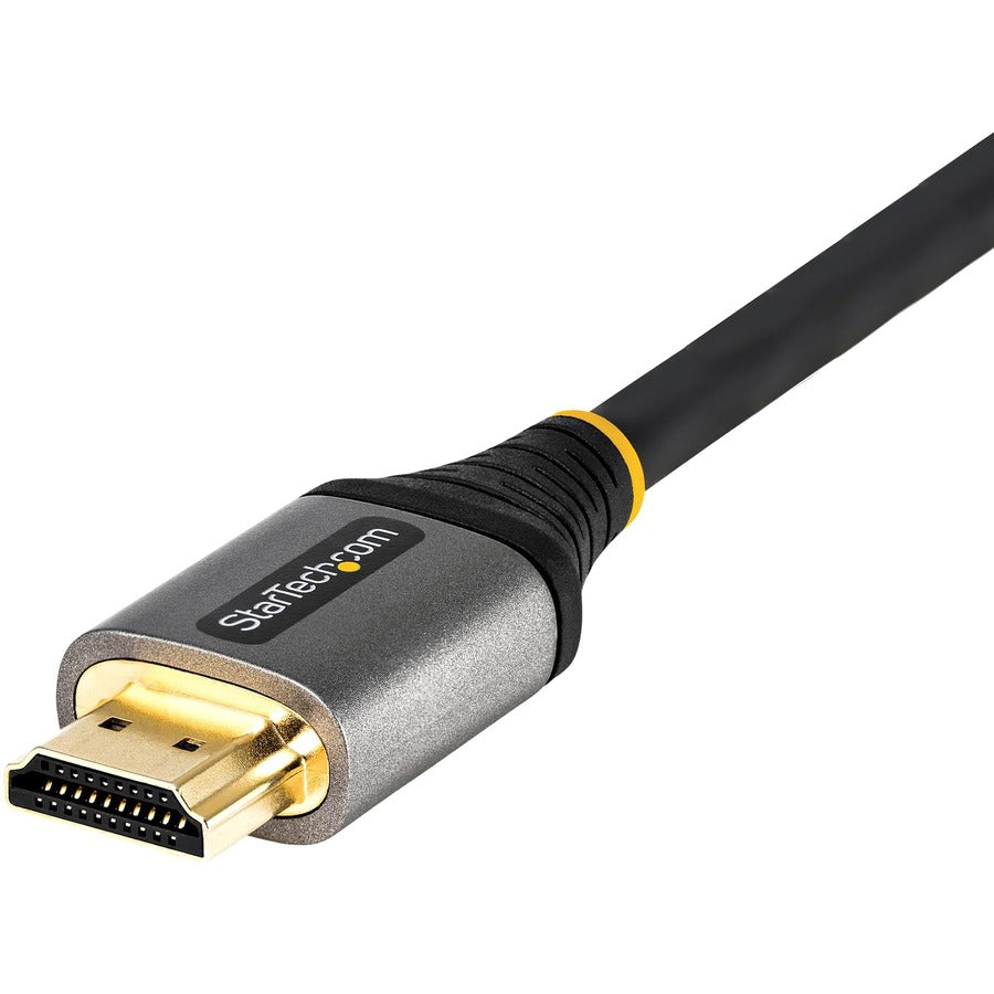 StarTech.com 20in (0.5m) Premium Certified HDMI 2.0 Cable, High-Speed Ultra HD 4K 60Hz HDMI with Ethernet, HDR10, UHD HDMI Monitor Cord HDMMV50CM