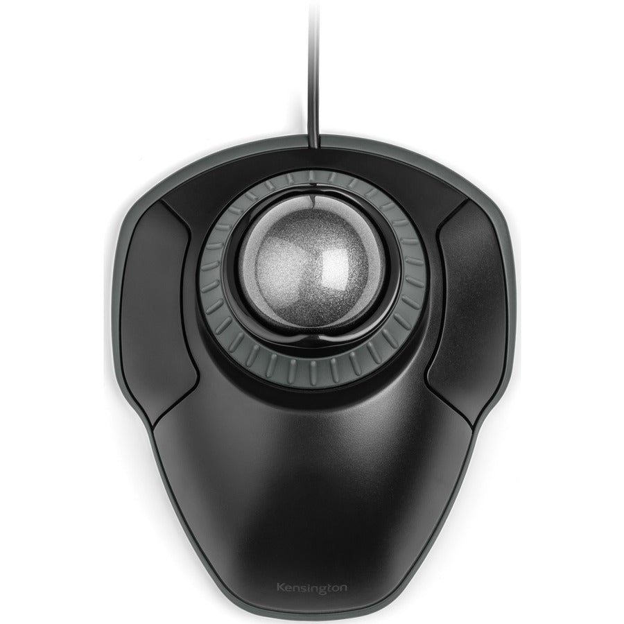 Kensington Orbit Trackball avec anneau de défilement - Boule gris sidéral K75327WW