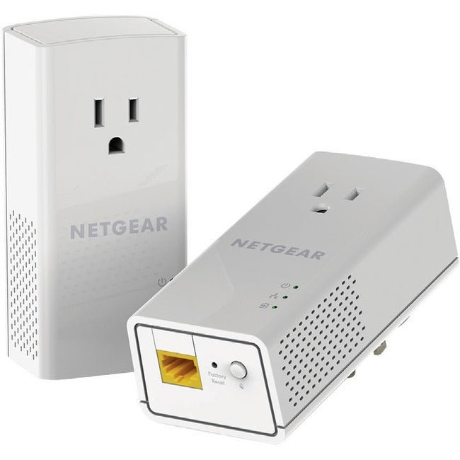 NETGEAR Powerline 1200 + Extra Outlet, PLP1200 PLP1200-100PAS