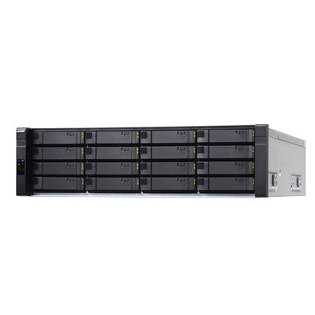 QNAP EJ1600-V2 Drive Enclosure - 12Gb/s SAS Host Interface - 3U Rack-mountable - Black EJ1600-V2-US