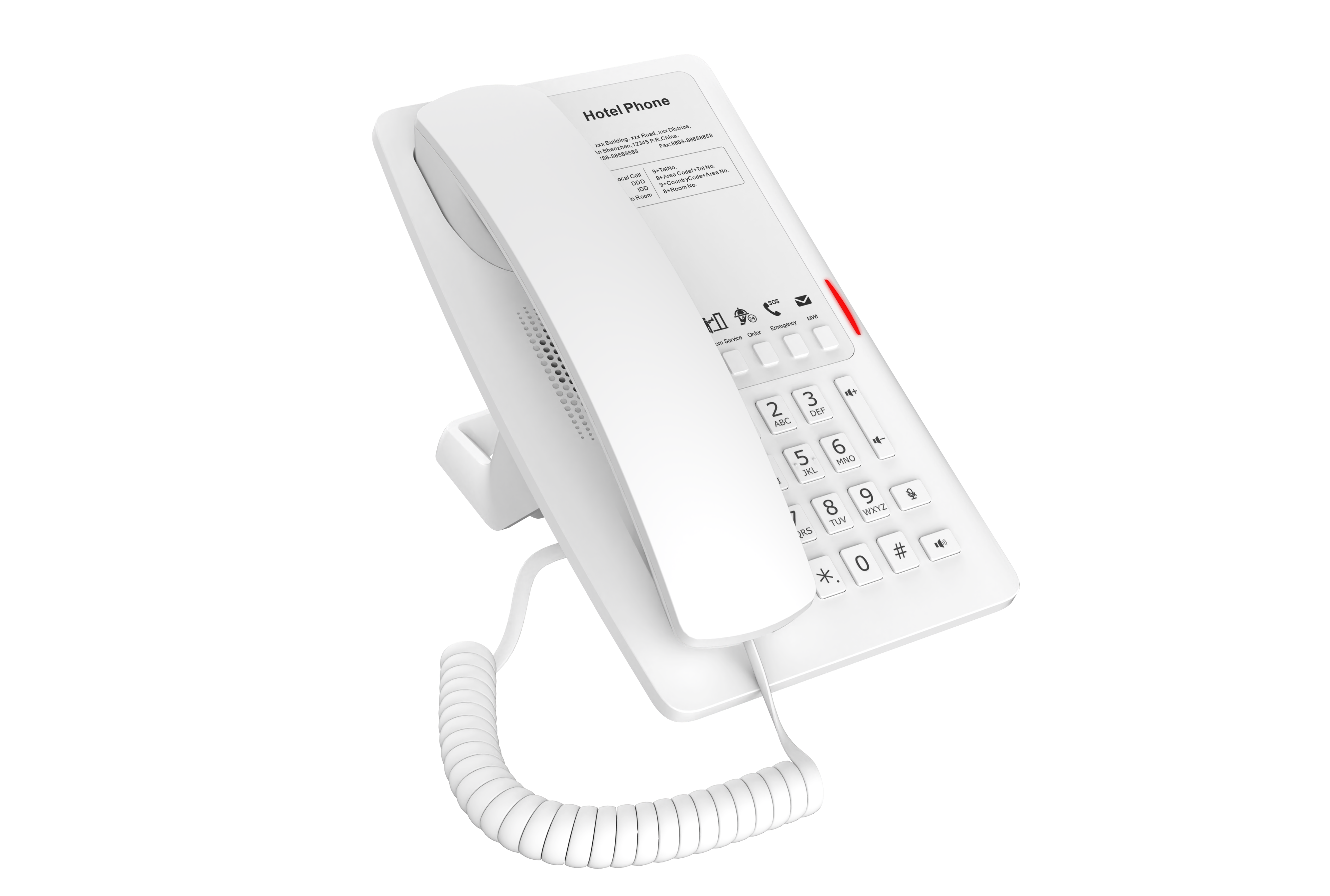 Fanvil H4W WiFi Hotel IP Phone - White